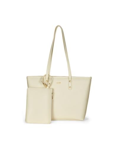 LAZON IVORY TOTE — آيفوري