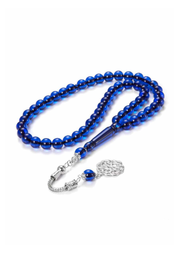 سبحة البكلايت باللون الزرق الأنيق