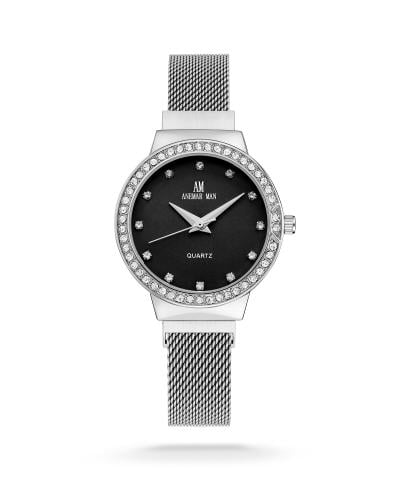 ساعة نسائية باللون الأسود - Dark Knight