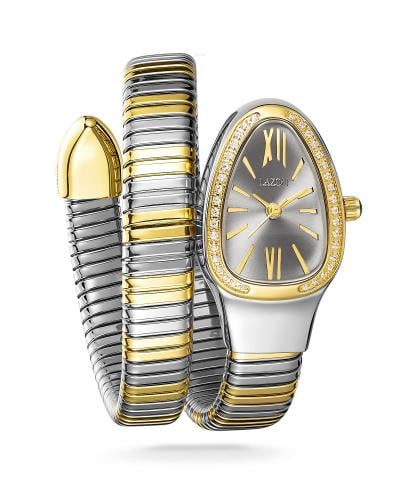 ساعة Stella - ستيلا | ذهبي رصاصي