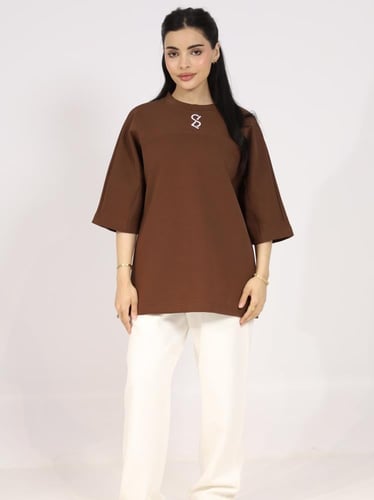 LS بني بكتابة من الخلف