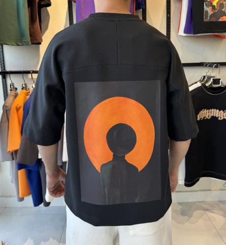 تيشيرت اوفر سايز لون اسود