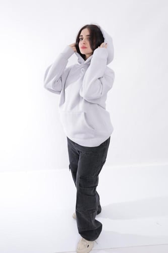 هودي LS اللون رصاصي