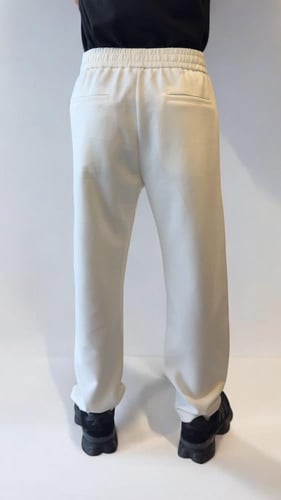 بنطلون اوفر سايز لون ابيض