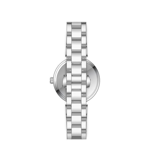 ساعة نسائية انديرا استيل بلون فضي