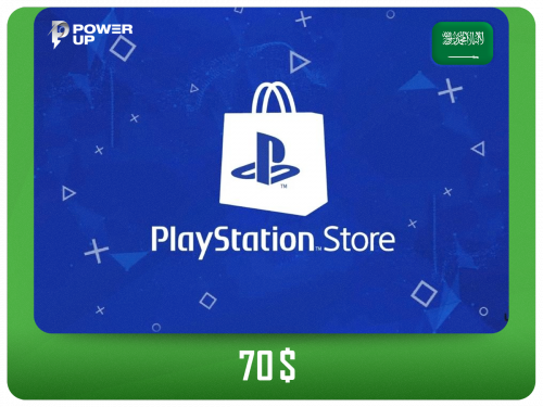 بطاقة PSN بلايستيشن 70$ - سعودي