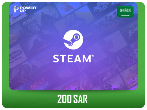 بطاقة Steam سعودي - 200 ريال