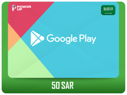 بطاقة جوجل بلاي 50 ريال - متجر سعودي