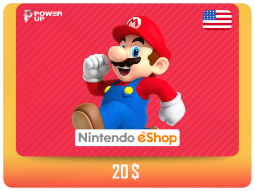 بطاقة Nintendo ننتيندو 20$ - أمريكي