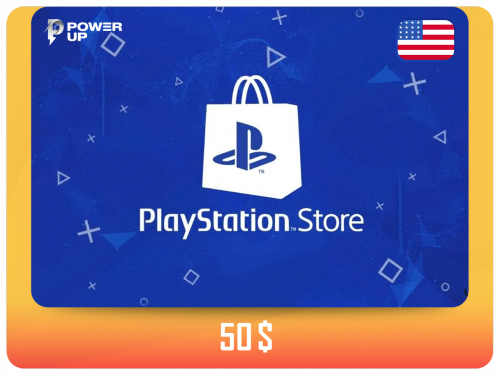 بطاقة PSN بلايستيشن 50$ - أمريكي