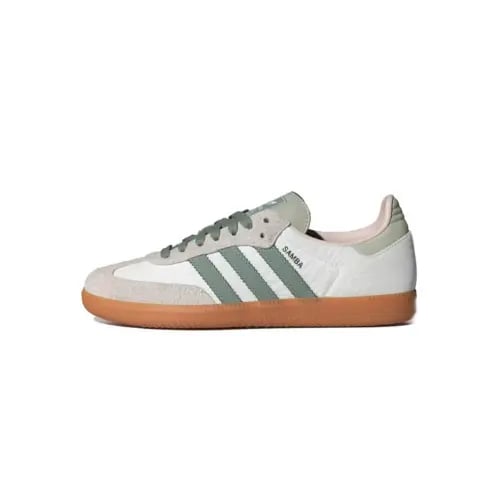 adidas Samba 'Cloud White Silver Green'
