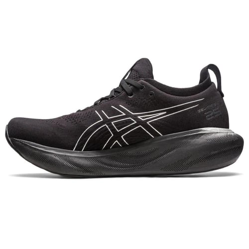 ASICS Gel-Nimbus 25 – Black/White with Teal Gradie...