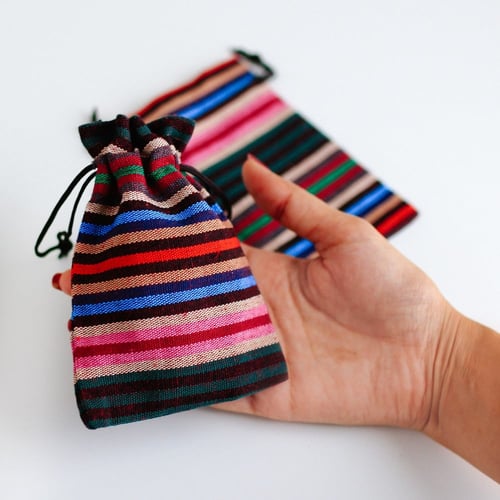 10 أكياس توزيعات قماش