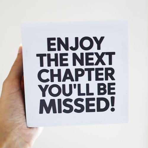 هدية Enjoy the next chapter