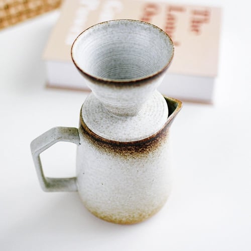 طقم وعاء تقطير القهوة V60