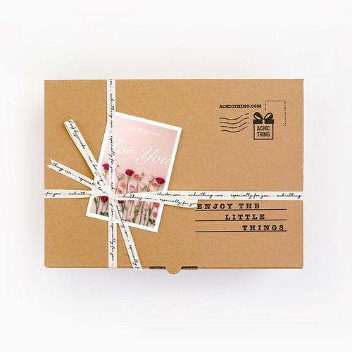 تغليف هدية حسب الطلب