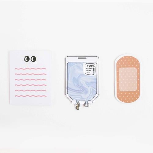 ورق ملاحظات ممرضة