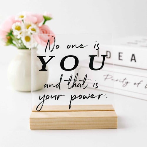لوحة مكتب No One Is You