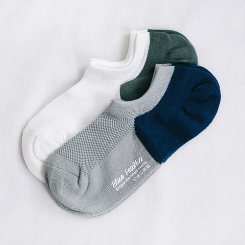 5 جوارب رجالية قصيرة ملونة