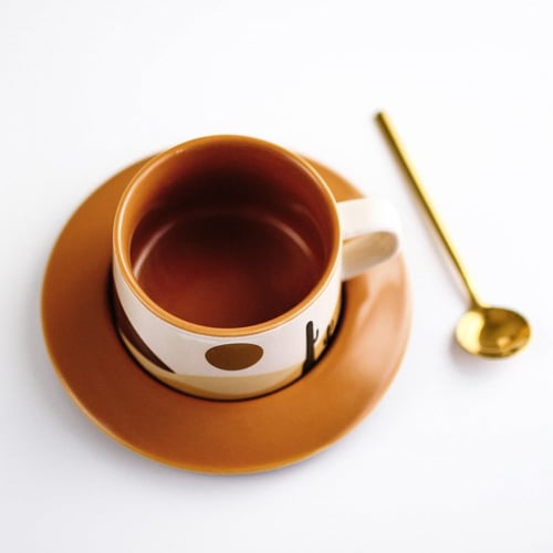 كوب قهوة غروب Sunset