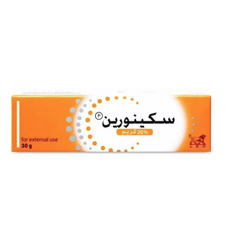 كريم سكينورين للوجه 20% لتفتيح آثار الحبوب , 30 جم