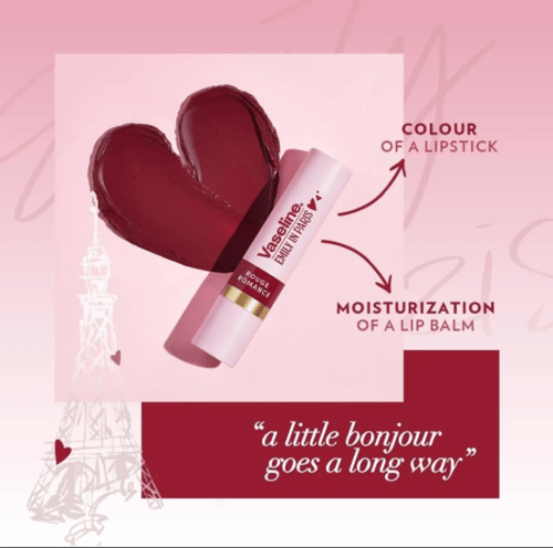 بلسم شفاه إميلي إن باريس من فازلين , احمر