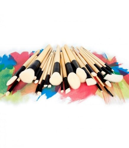 طقم مكون من 24 فرشاة مع حقيبة إلايت من كوستال سينت...