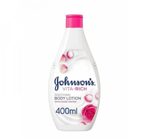 Johnson's Vita Rich Lotion - with calming rose wat...