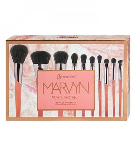 مجموعة فرش مكياج لافندر لوكس من بي اتش كوزماتيكس 1...