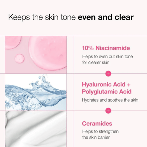 انوا سيروم نياسيناميد 10% + TXA 4% لتصحيح البقع ال...