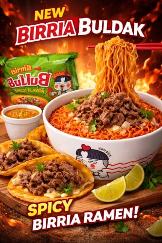 بولداك بيريا رامين حار - 130 غرام