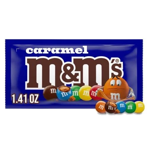 M&M's with caramel flavor, 40 grams size