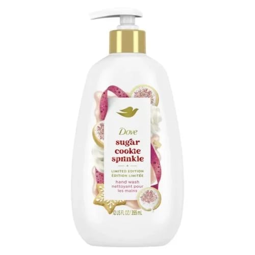 Dove hand wash with Cookie Sprinkles flavor, limited edition