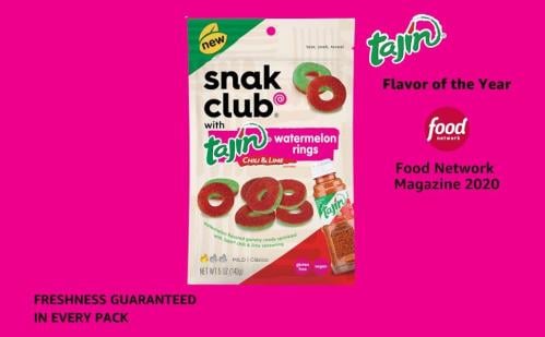 Gelly with watermelon flavor and a splash of tagin...