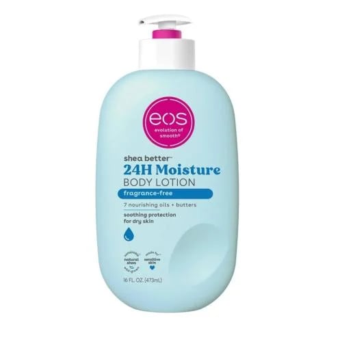 Body lotion free of fragrances from EOS, 10 ounces...