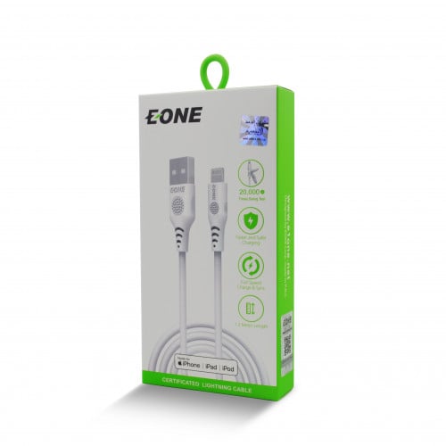 كيبل شحن EONE ايفون لايتننق lightning | معتمد من ا...