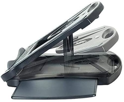 طاولة بمروحة تبريد لاب توب مع وسادة من شركة ايداتا...