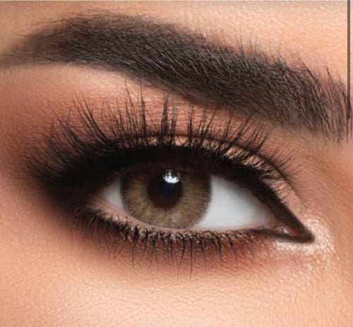 عدسة لنس مي ( عسلي)