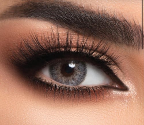 عدسة لنس مي ( رمادي)