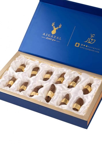 طقم عود بتغليف ذهبي - كبير