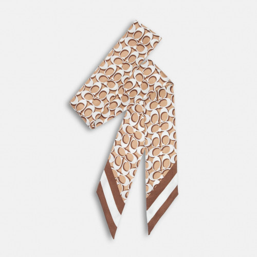 وشاح كوتش اكسسوار صغير بني