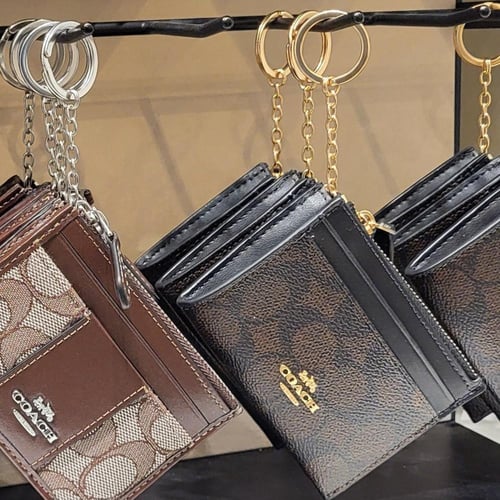 محفظة بطاقات كوتش صغيرة نحيفة سيقنتشر