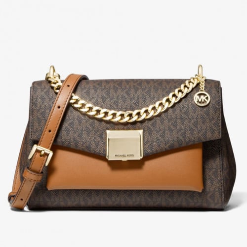 شنطة مايكل كورس ليتا جلدية كروس