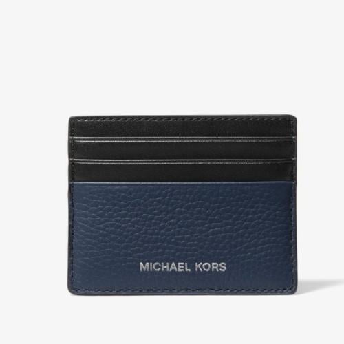 محفظة بطاقات مايكل كورس كحلي 6 جيوب