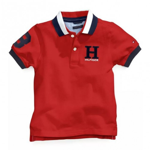 أولاد صغار تومي هيلفيغر تي شيرت بولو