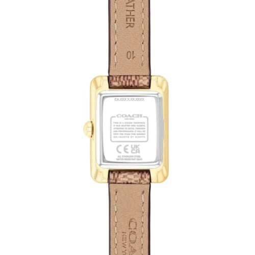 ساعة كوتش مارا ذهبية