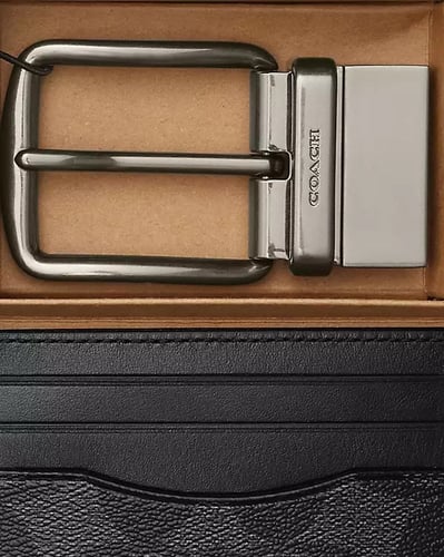 حزام رجالي جلدي كوتش