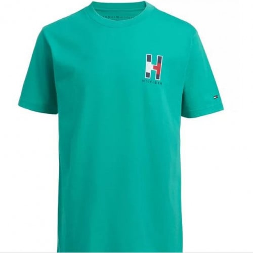 أولاد تومي هيلفيغر تي شيرت اصفر