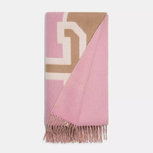 سكارف كوتش كبير وجهين طباعة