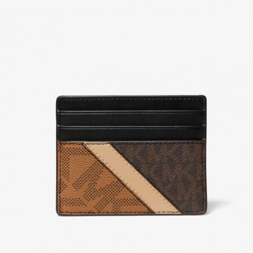 محفظة بطاقات مايكل كورس لوقو